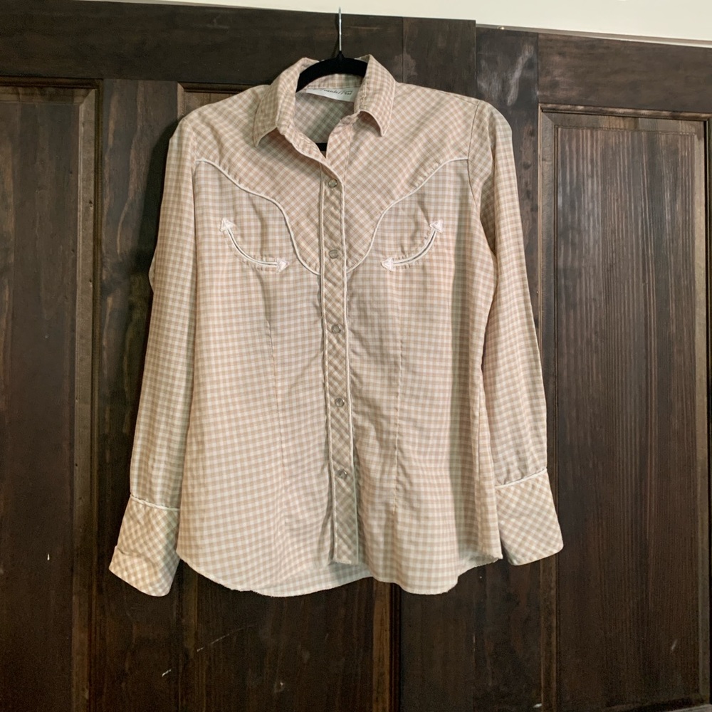 Vintage Western Pearl Snap Shirt
